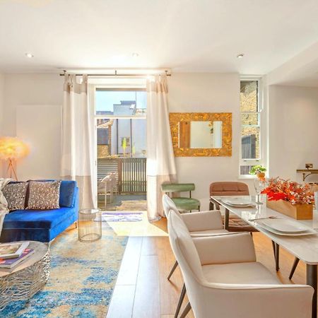 Designer Victorian Flat With Large Terrace Apartment London Bagian luar foto