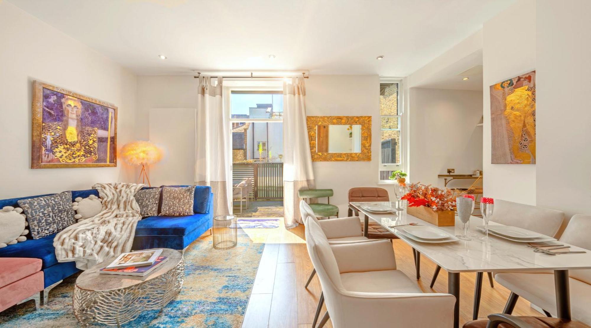 Designer Victorian Flat With Huge Terrace Apartment London Bagian luar foto