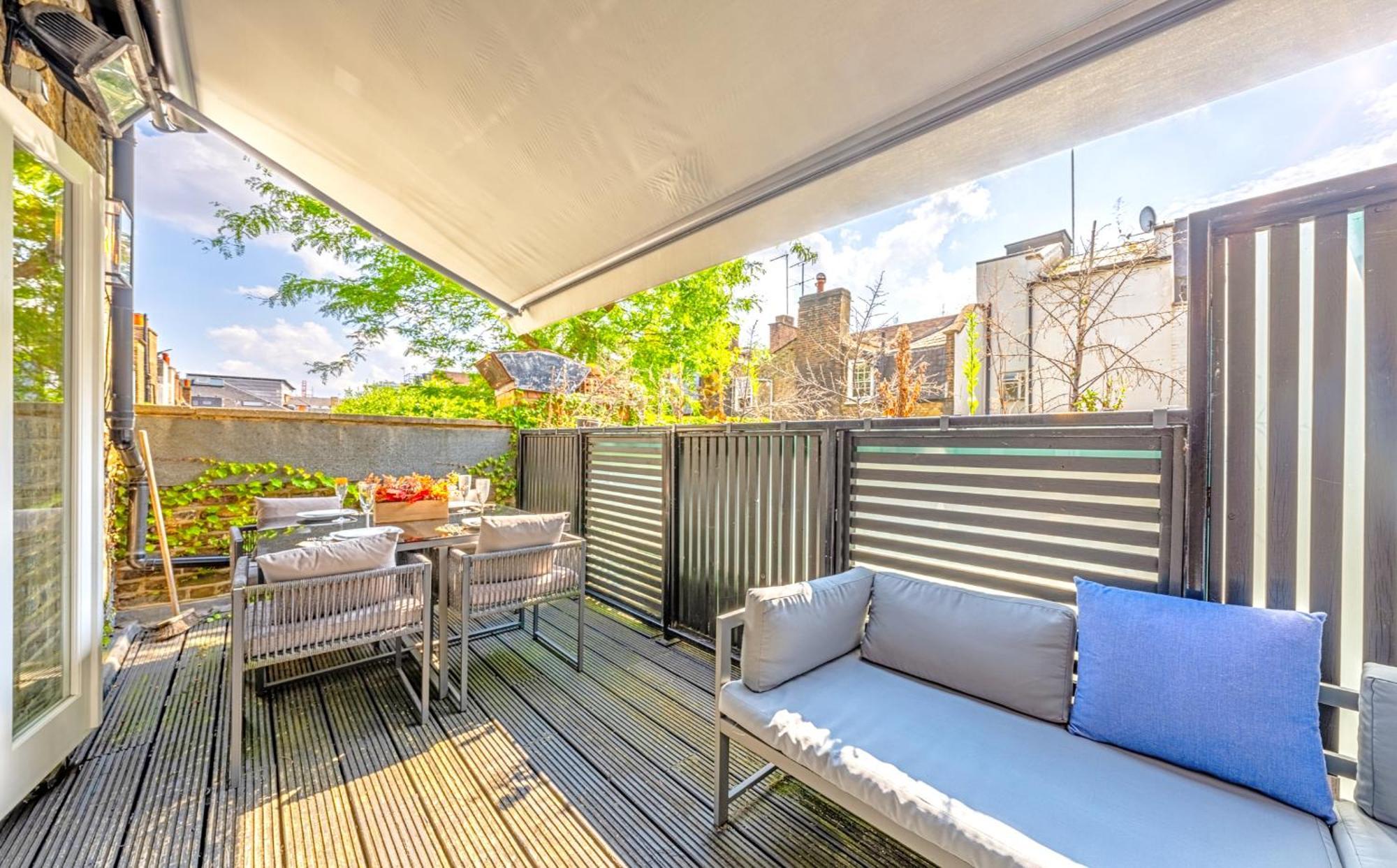 Designer Victorian Flat With Large Terrace Apartment London Bagian luar foto