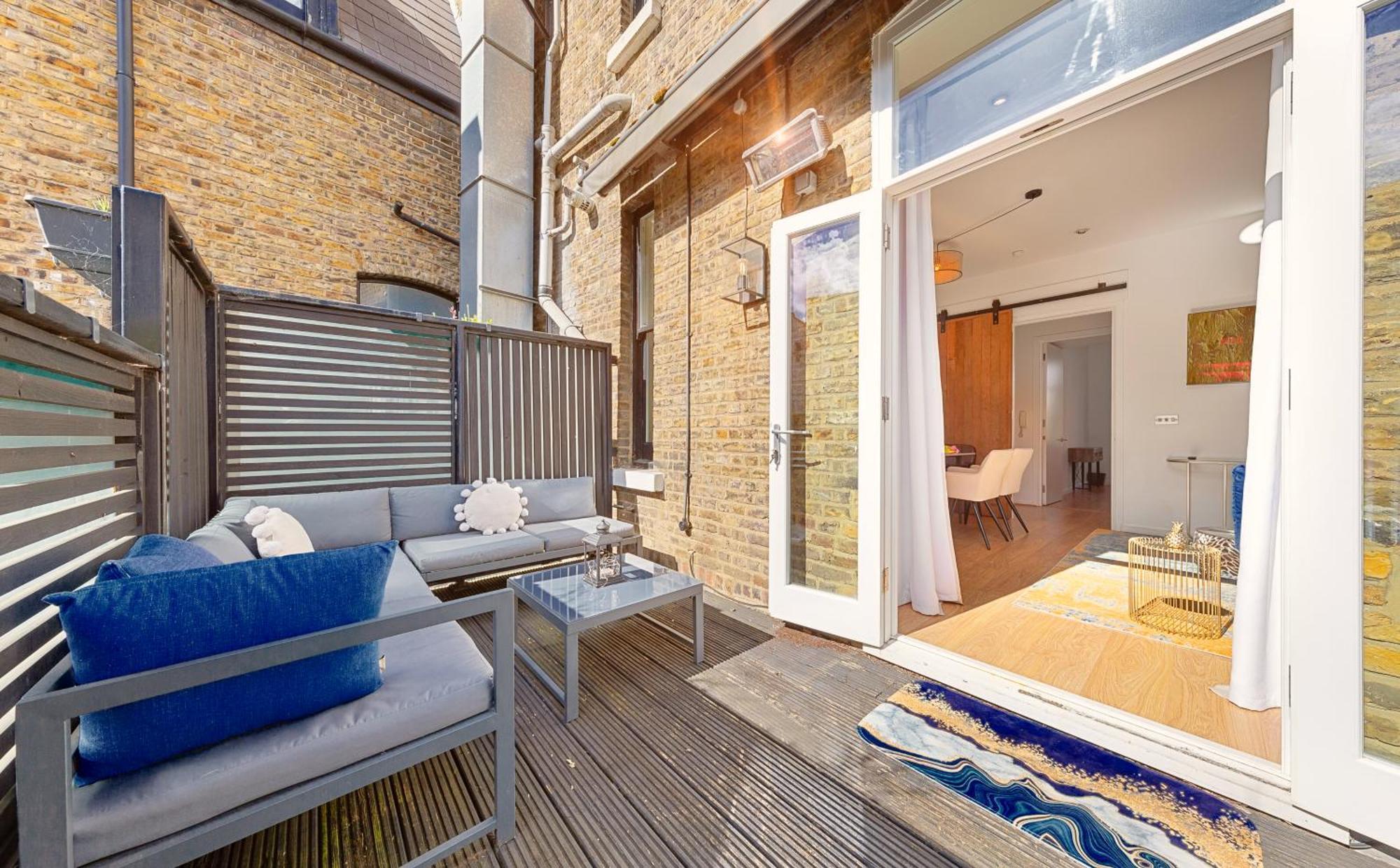 Designer Victorian Flat With Huge Terrace Apartment London Bagian luar foto