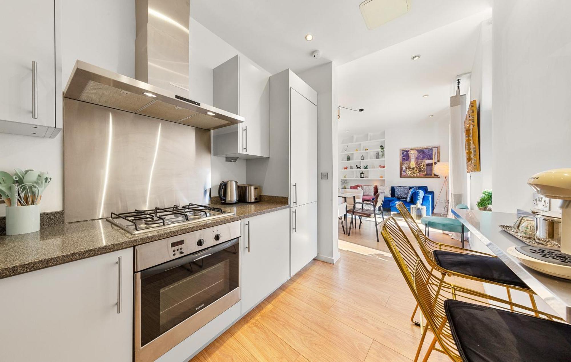 Designer Victorian Flat With Huge Terrace Apartment London Bagian luar foto
