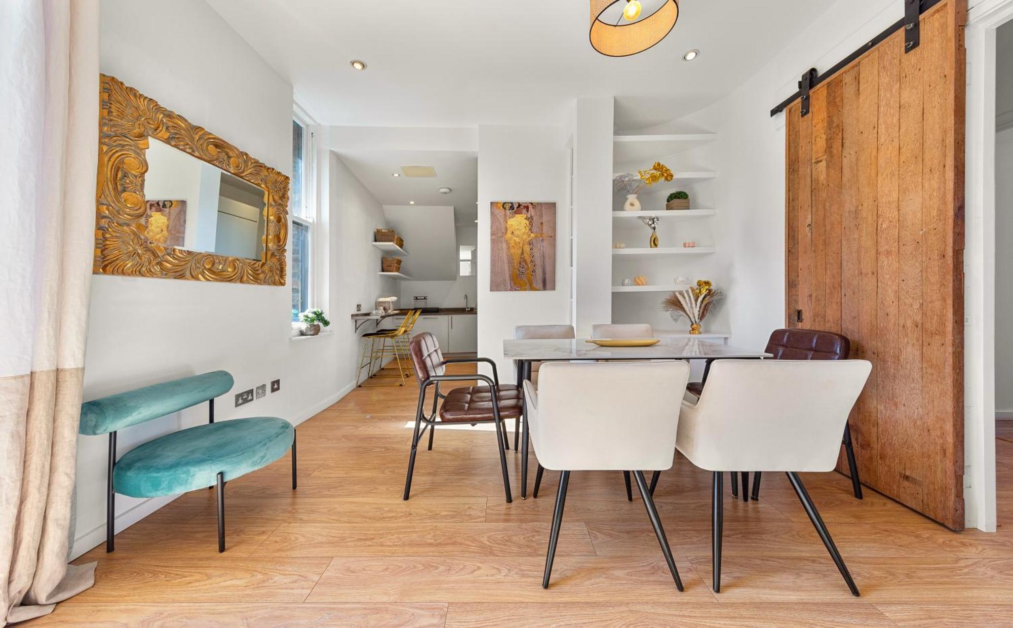 Designer Victorian Flat With Large Terrace Apartment London Bagian luar foto